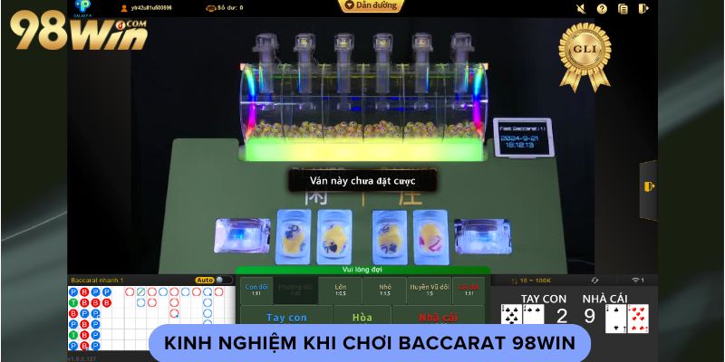 kinh-nghiem-khi-choi-baccarat-98win